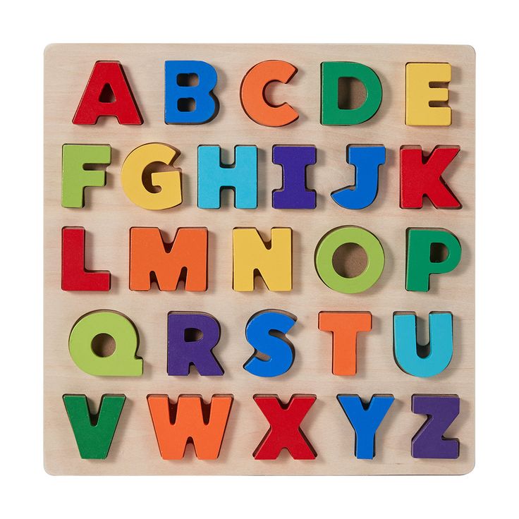 abc wooden board