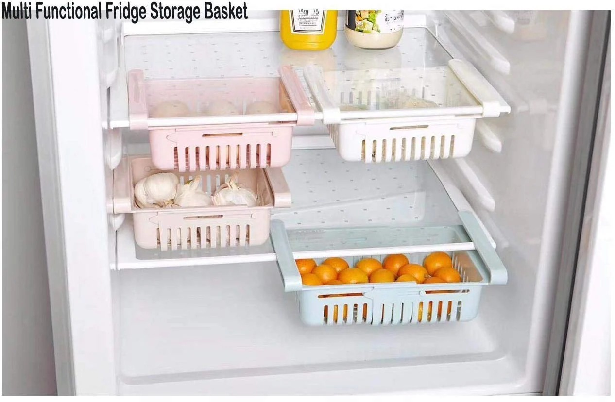 Expandable Fridge Basket for