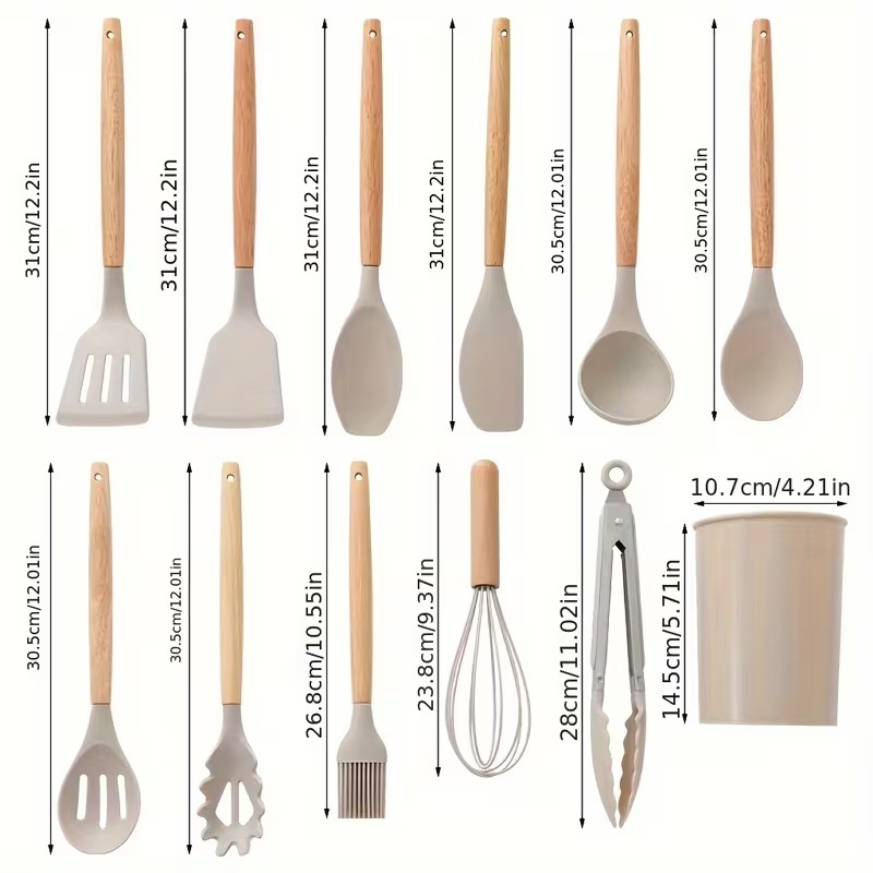 Silicone Utensil Set