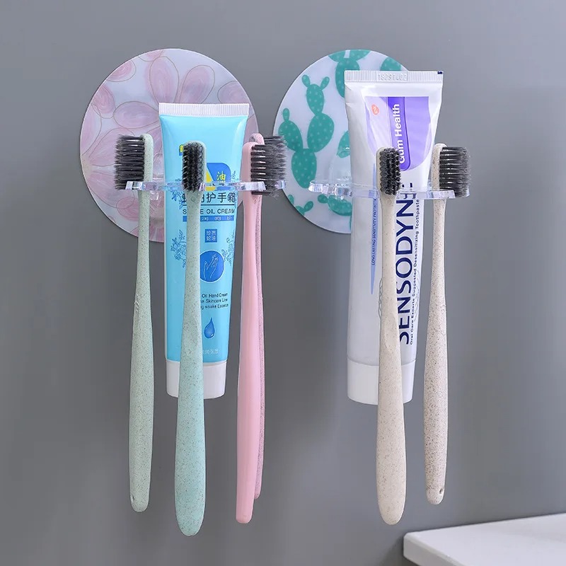 Toothbrush Holder Bathroom Creative Wall